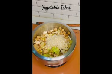 Veg Tehri Recipe | One-Pot Vegetable Rice | Quick & Tasty #healthylunch