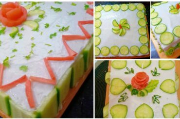 Bakery Style Chicken Sandwich Cake 3 Easy Recipes | Chicken Snacks Recipes| Healthy Breakfast/Nashta