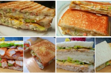 New Best Sandwich Recipes | 4 Healthy Tasty Snacks Recipes | How to Make Best and Delicious Sandwich