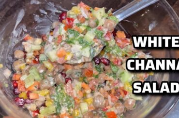 White Channa Salad | Protein-Packed Healthy Salad Recipe | Harmeet’s Era