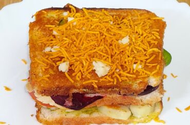 Bombay Sandwich Recipe| healthy sandwich | breakfast recipe #TastewithAnshi