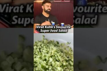 Virat Kohli’s Favourite Healthy salad | #trendingshorts #morningroutine #ytshorts #viratkohli