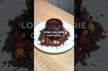 SIMPLE Oreo Nutella Low Calorie #shorts #lowcalorie #oreonutella