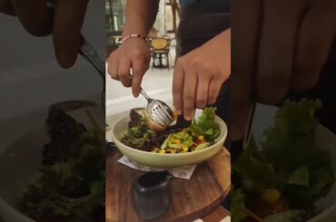 Cara Membuat Salad Sayur Dengan Simple #salad #sayur #saladdressing #shorts