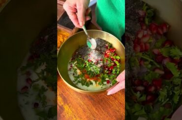 Vegetable Dahi Poha #youtubeshorts #recipeshorts #healthyfood #healthyrecipes #shortsvideo