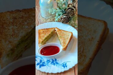 Healthy & Tasty Avacado Sandwich Recipe | #sandwich #avacado #healthy #breakfast #foodreview #shorts