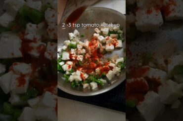 Paneer tawa masala recipe#tawa #paneer #burger #trending #yshorts #viral #fyp #food #recipe #cooking