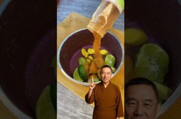 Mix lemon with ginger and water #recipes #healthyrecipes