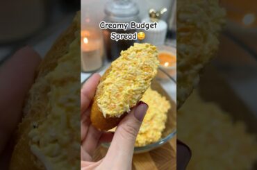 Creamy Budget Sandwich Spread | Healthy Vegetarian Breakfast Idea Recipe #shorts #breakfast #spread