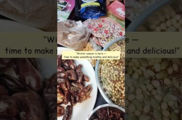 Winter Special Healthy Chocolate Dates Bar | Dry Fruit & Seeds Bar Recipe | No Sugar Sweet #shorts