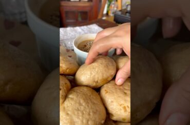 Bread series- Steamed Whole Wheat Buns. Recipe in the description. #homemadebread