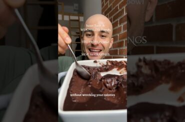 HEALTHY Dessert That Feels Like Cheat Meal | 88g Protein #shorts #dietfood