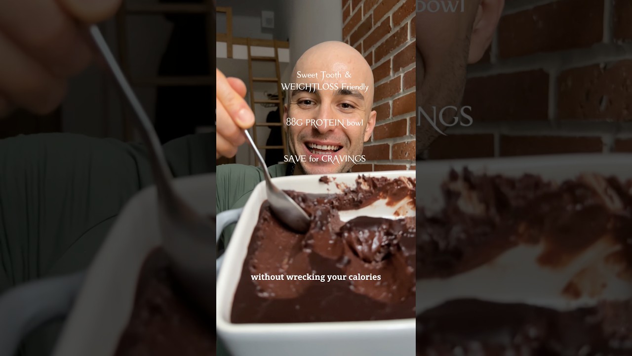 HEALTHY Dessert That Feels Like Cheat Meal | 88g Protein #shorts #dietfood HEALTHY Dessert That Feels Like Cheat Meal | 88g Protein #shorts #dietfood