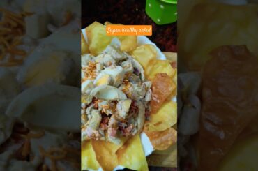 5 Min Healthy Salad recipe Egg+Potato=PowerCombo#shorts #viral #trendingshorts #food #cookin #shorts