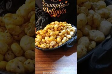 Masala Makhana Recipe | Roasted Fox Nuts for Weight Loss | Easy Homemade Snack#shorts #asmr #healthy