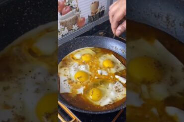 Tomato egg cheese 3 combination great recipe #youtubeshorts #shorts #viralshorts #recipe