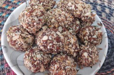 || Mixed Seeds Laddu With Dates || Healthy Snacks Recipe || Energy Booster Laddu || @taste_tour786