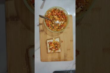 easy sandwich recipe#veg sandwich#quick recipes #food #snack