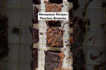 Healthy Pumpkin Brownies | Menopause Recipes