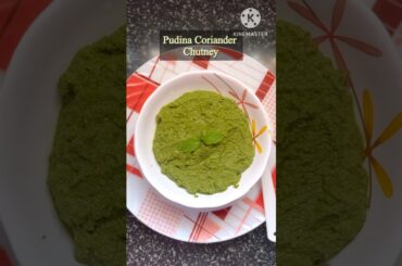 Pudina Coriander Chutney #nocookingrecipe #healthyfood #megzpot @itmegha87