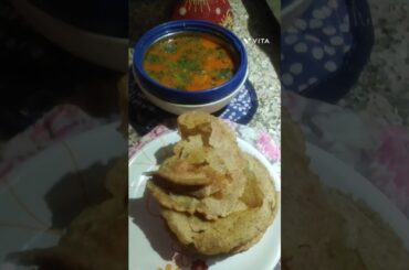 Bina uble dahi aalu ki sabji#multigrain aate ki puri#cooking#healthy#tasty#trending#Raj style#short