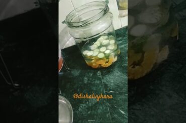 Detox water recipe shorts #summer#healthy water #lifestyle #shorts
