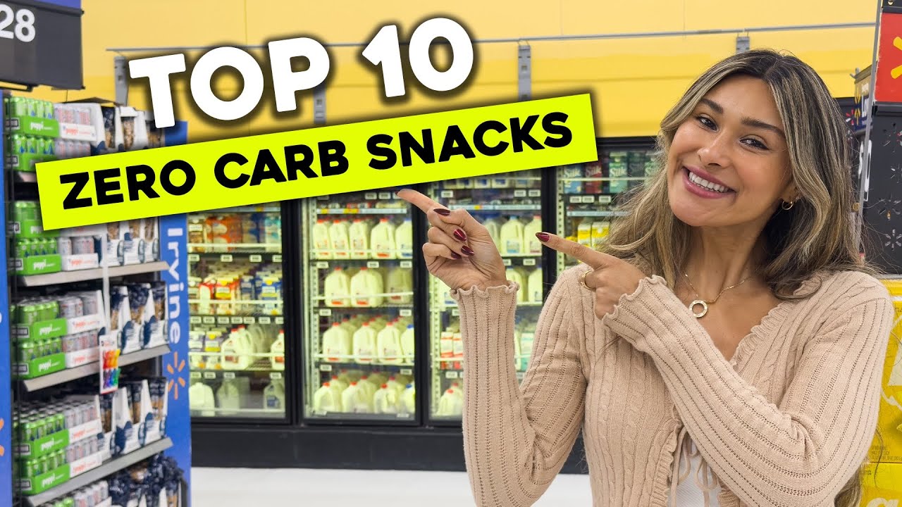 Top 10 ZERO CARB Snacks You Can Find At Any Grocery Store! Top 10 ZERO CARB Snacks You Can Find At Any Grocery Store!