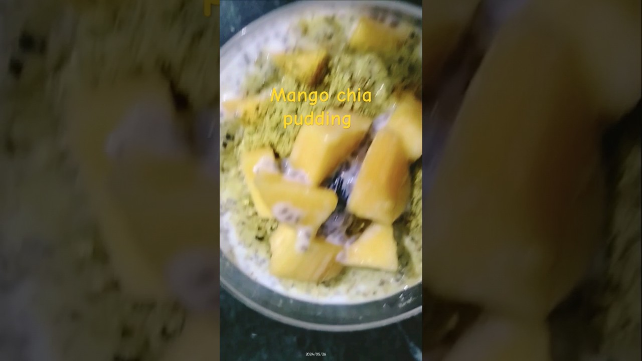 mango chia pudding #shorts#recipe #trending #healthy @Dishalinjhara mango chia pudding #shorts#recipe #trending #healthy @Dishalinjhara