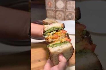 Falafel Toast with Paprika Hummus | Easy Vegetarian Meal | Healthy Mediterranean Recipe | Episode 4