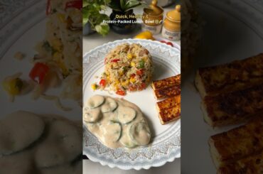 Healthy Lunch #ytshort #indiandessert #food #lunch #recipes #easyrecipe #quickrecipes #tasty #herbs