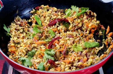 Healthy Weight Loss Recipe Under 20 Mins | Diabetic Friendly Mung Bean Sprouts Recipe!
