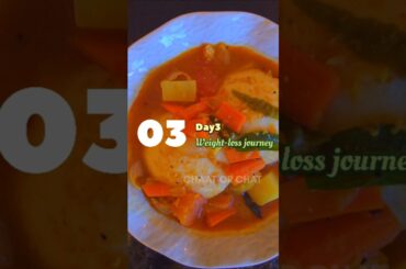 Day 3 of My Weight-Loss Journey | What’s on My Plate | Healthy Diet for Weight Loss | Chaat or Chat