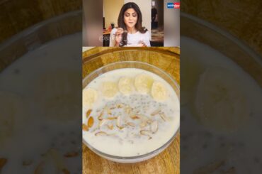 Shilpa Shetty's Breakfast Recipe #shorts #shilpashetty #trending #breakfast #healthy #viralvideo