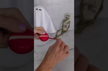 Healthy Halloween Snack Ideas in under 30 Seconds! #healthyhalloween #halloweenfoodart