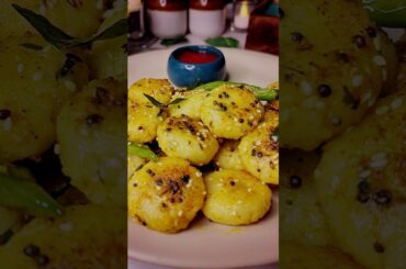 Poha Suji Balls Recipe | Spongy & Tasty Snack | Evening Tea Time Snack | Quick Snacks | #shorts