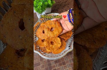 Milagu vadai recipe #vadarecipe #healthysnacks #shorts #youtubeshorts #viral #eveningsnacks #vadai