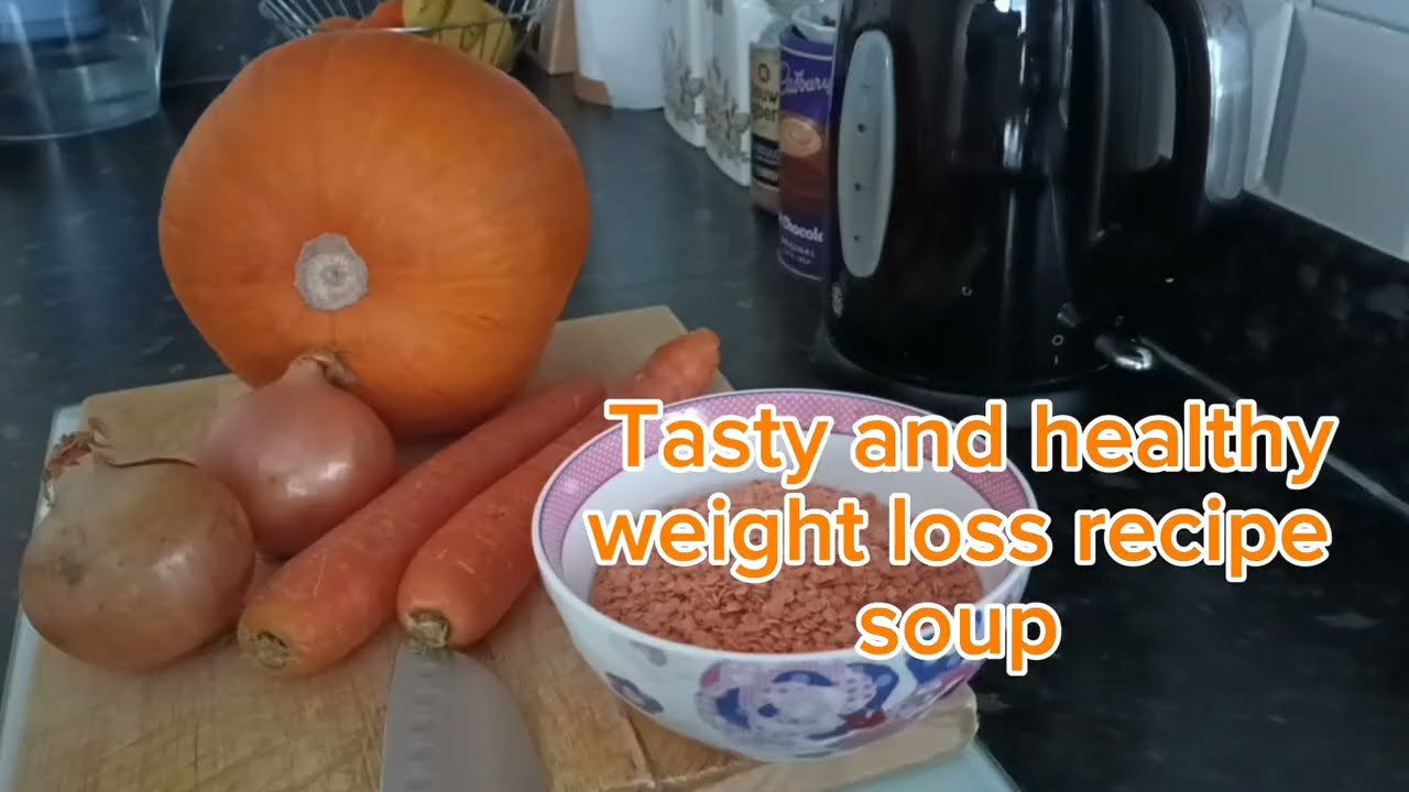 Easy pumpkin soup. Healthy weight loss recipe. Delicious Easy pumpkin soup. Healthy weight loss recipe. Delicious
