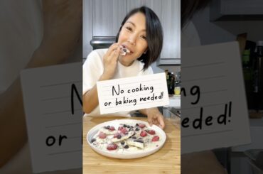 Healthy Frozen Yogurt Bark with Berries | Easy No-Bake Snack Recipe