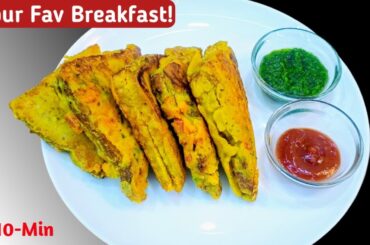 No Fancy Ingredients! Quick & Healthy Bread Besan Toast Recipe | Besan toast #Masala_munch