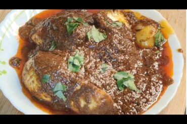 Egg ghee roast //Easy healthy Dinner recipe//Resturent style egg curry //Egg masala curry
