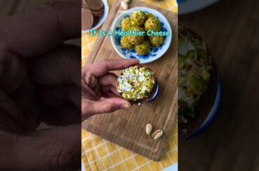 Healthier Cheese Pistachio Labneh, good protein packed snacking option it is s low effort recipe.