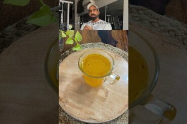 Fitness Coach Nitesh Soni's Healthy Morning Drink Recipe #shorts