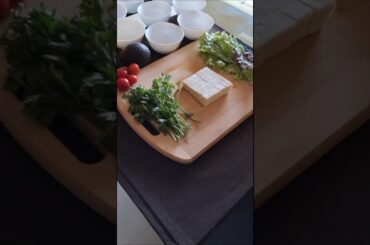 1 min Salad #shorts #salad