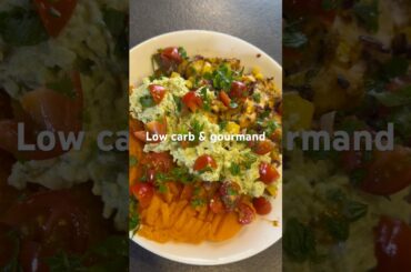 Recette healthy express : poulet+ patate douce #shorts #healthyfood #healthyrecipes #lowcarb #recipe