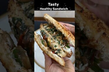 Healthy and Tasty Sandwich | Healthy Breakfast Idea | Snack |#healthy #sandwich #breakfast #snacks