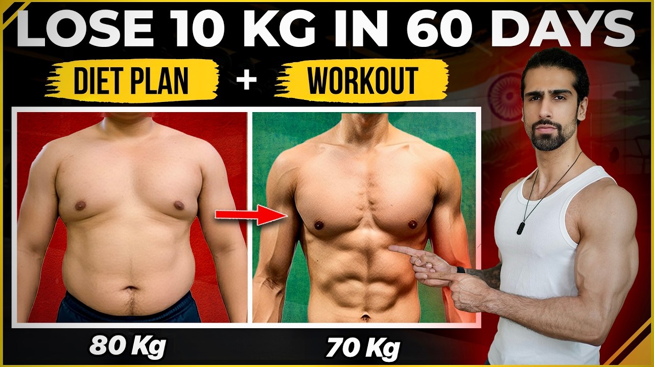 Lose 10kg Belly Fat In 60 Days | Weight Loss Diet & Workout Plan Lose 10kg Belly Fat In 60 Days | Weight Loss Diet & Workout Plan