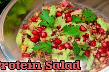 Protein Salad | Healthy Salad Recipe | Easy Meal Recipe Sprouts Salad