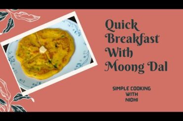 Quick Breakfast/Snack Recipe, #simplecookingwithnidhi,#shorts