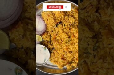 Tomato pulao recipe | tomato rice recipe #shorts #tomatorice #tomatopulao #tomatopulav #food