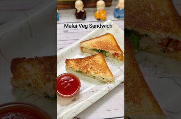 #vegsandwich #sandwichrecipe #jyotiindiankitchen #malaisandwich #food #viral #shorts #ytshorts